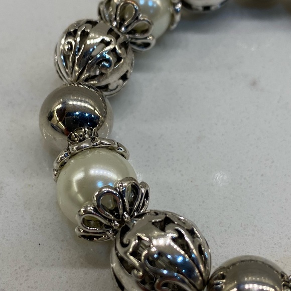 Scroll bracelet. Never worn. Retailed for $28. Asking $22. - Picture 3 of 6